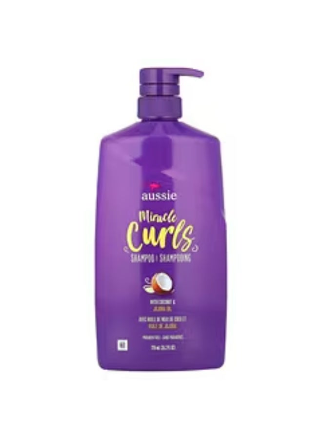 أوسي اوسي‏, Miracle Curls ، شامبو بزيت جوز الهند وزيت الجوجوبا ، 26.2 أونصة سائلة (778 مل) - Image 1
